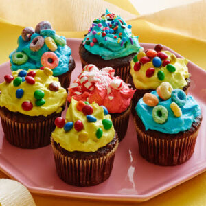 Organic cupcakes by us in a party